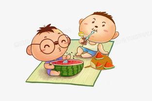 吃瓜少年图,网络时代的围观文化解析